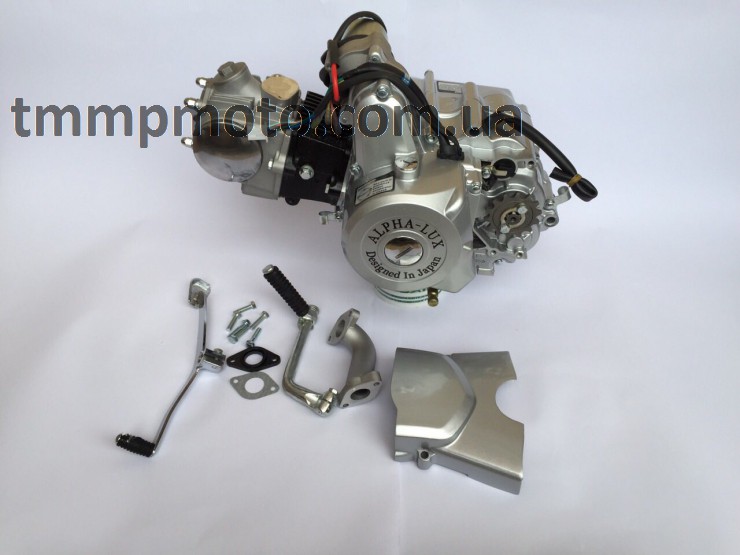 Двигатель Альфа/Дельта 49/110 см3 d-52,4 мм механика Аlpha-Lux