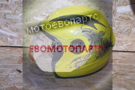 Шлем открытый BLD Bailide желтый