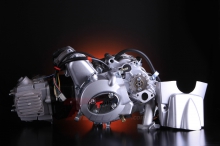 Двигатель Дельта 110куб/110см3 52,4мм механика ТММР Racing оригинал