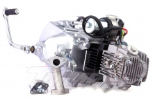 Двигатель + карбюратор Дельта/Альфа 110 см3 d-52,4 мм механика Аlpha-Lux
