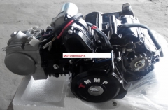 Двигатель в сборе мопед Activ (Актив, Дельта, Альфа) механика 125 cc алюминиевый цилиндр
