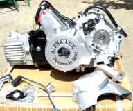 Двигатель Альфа механика оригинал 110куб 52,4мм