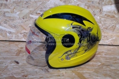 Шлем открытый BLD Bailide желтый