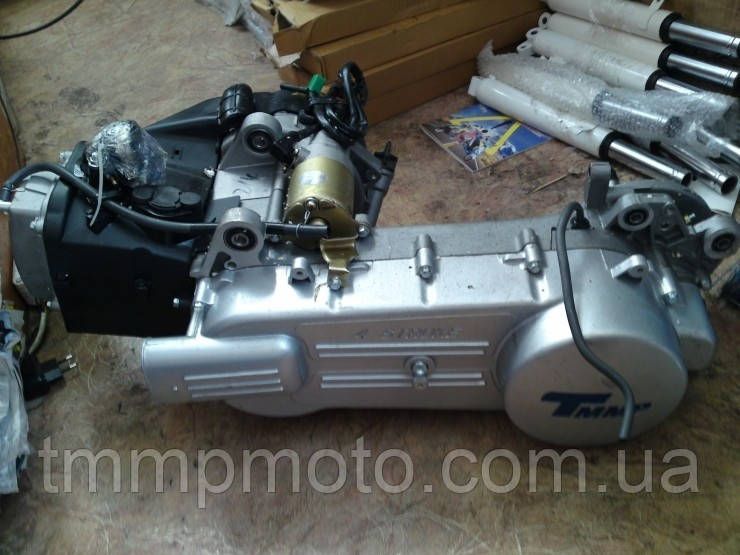 Двигатель в сборе 150cc 157QMJ (13" колесо) под два амортизатора оригинал ТММР 156762135 фото