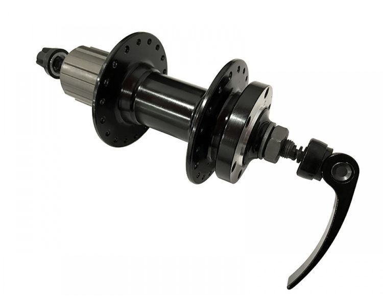 Втулка 6 алюминиевая задняя c эксцентриком на промподшипнике под кассету (Disc-Brake болтов)36H mep261805 фото
