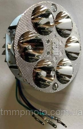Вставка в фару LED мини круглая DELTA/АЛЬФА 10q415 фото