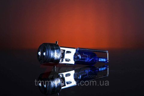 Лампа фары синяя Yaben GY6 , JAWA 12V35/35 очень хорошее качество TMMP 611993490 фото
