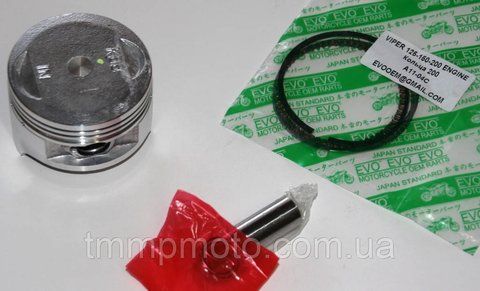 Поршень в сборе MINSK 200 cc,63.5mm CB-200см3 1fff273 фото