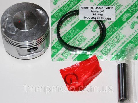 Поршень в сборе MINSK 125 cc,56.5mm CB-125см3 1fff282 фото