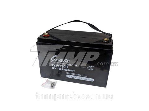 Аккумулятор 12v100a.h. AGM Vcell 10qw1 фото