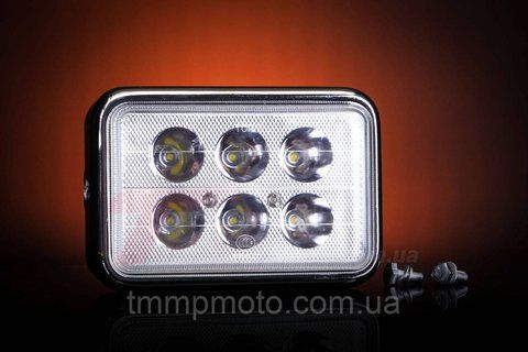 Фара квадратная LED ( светодиоды ) 18W испепеляющий свет !!! 10qw486 фото
