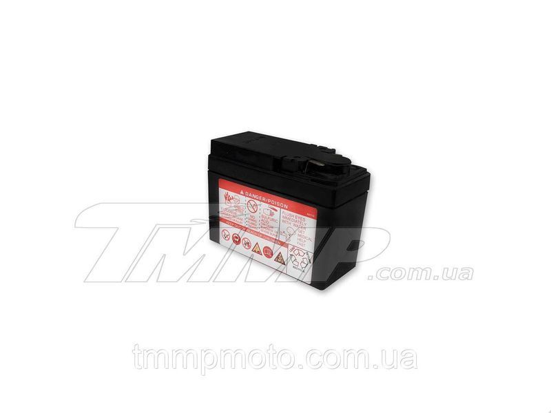 Аккумулятор 12v4a.h. YAMAHA JOG (таблетка, широкая) TMMP 171357935 фото