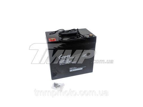 Аккумулятор 12v50a.h. GEL Vcell 10qw1 фото