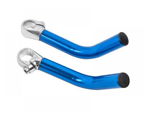 Рога HY-Y01-02 алюминиевые на руль (белый/черный/красный/синий) mep26595 фото