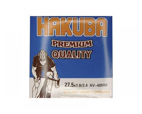 Антипрокольная камера 27.5x1.9/2.4 48MM с жидкостью AV Hakuba mep262308 фото