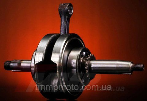Коленвал Альфа / Дельта-50 / 70 см3 10q136 фото