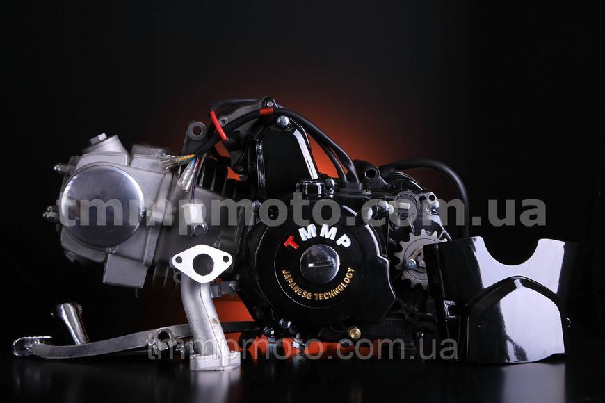 Двигатель ТММР Racing АЛЬФА Дельта-125см3 54мм алюминиевый цилиндр механика чёрный NEW 10q41 фото