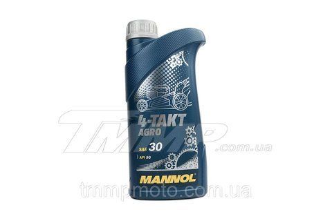 Масло 4T MANNOL 1л Agro SAE 30 API SG 611549999 фото