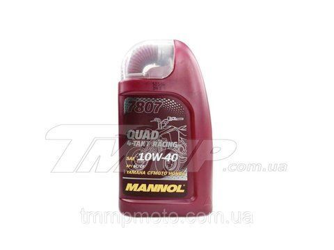Масло 4T для квадроциклов MANNOL 1л 7807 Rasing 10W-40 SL/CF 611550974 фото