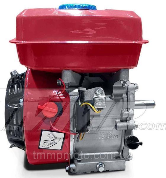 Двигун мотоблока 170F d = 19 mm під шпону (7,5 HP, датчик оливи, паперовий фільтр) Артикул: D-1024 637185335 фото
