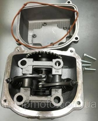 Головка цилиндра (ГРМ) GY6-150 см3 (в сборе) 2w6 фото