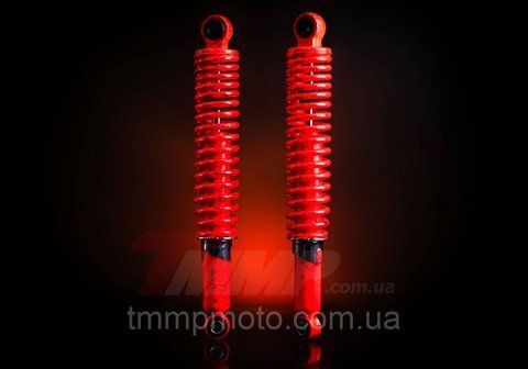 Амортизаторы задние SUPER Дельта-Альфа оранжевые L=345 mm 10y1 фото