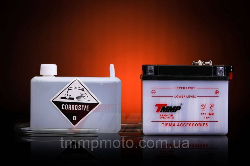 Акумулятор заливний 12V/4A ТММР 21-го року 922738122 фото