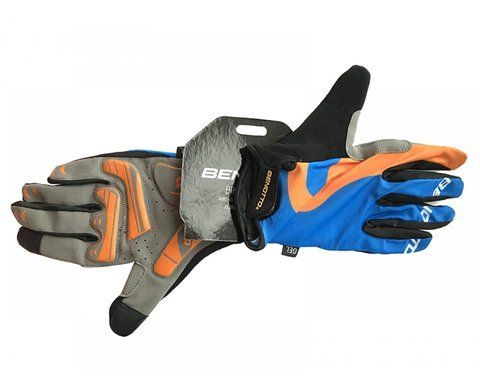 Рукавички закриті Benotto CG -7863 (Blue/Orange) mep262027 фото