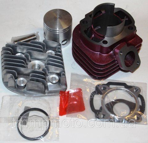 Цилиндр в сборе с головкой YAMAHA JOG-80 (d=47mm,d=12mm) ТММР 2rrt494 фото