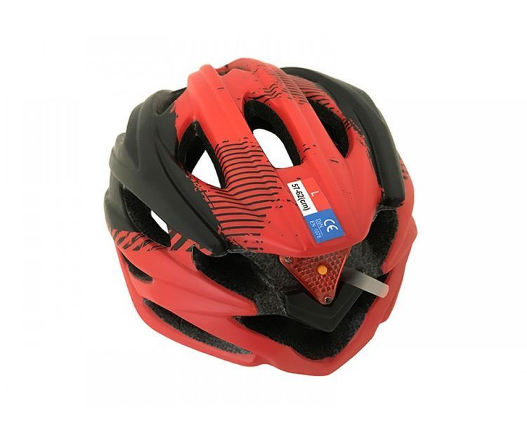 Шолом FSK-450 Black+Red Calibri mep261898 фото