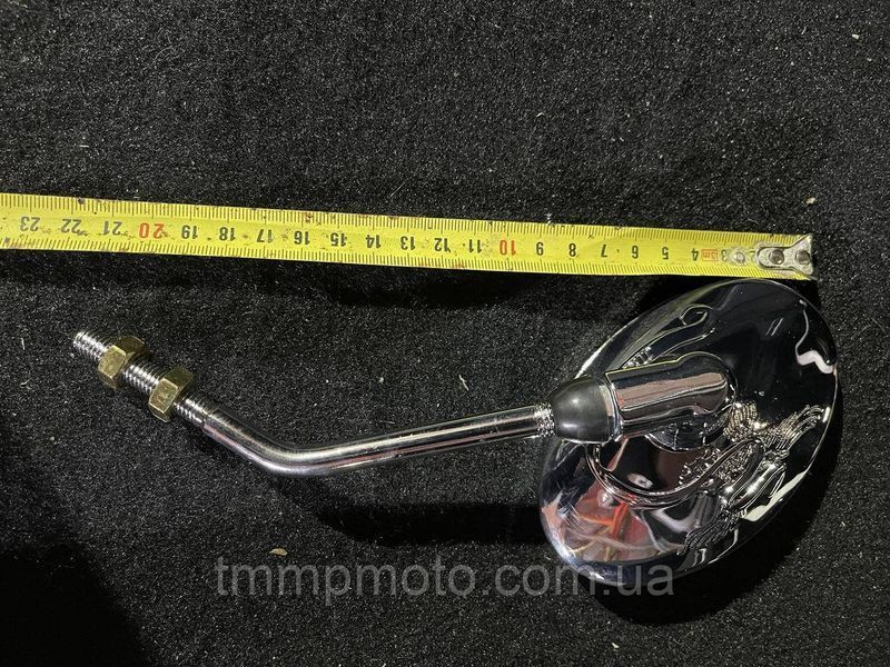 Зеркала Дельта Альфа M=10mm хром овал 10q116 фото
