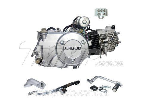 Двигатель Альфа / Дельта 110куб полуавтомат d-52.4мм Alpha Lux 654364018 фото