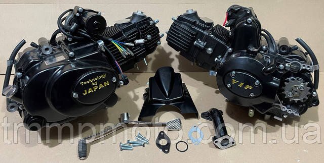 Двигатель ATV 125 куб 3+1 скорости для квадроцикла полуавтомат