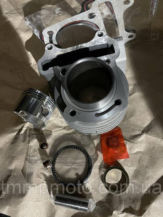Цилиндр в сборе YABEN-80 d=47mm TMMP (поршневая в сборе) Yaben GY6 80 (Ø47mm)